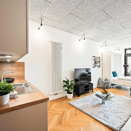 Lit Living - Luxus Loft - Box Spring - Air Con - Bbq - Panorama Apartment *