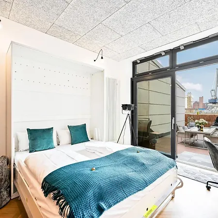 Lit Living - Luxus Loft - Box Spring - Air Con - Bbq - Panorama Daire