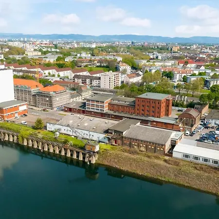 Lit Living - Luxus Loft - Box Spring - Air Con - Bbq - Panorama マンハイム